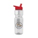 Champion - 28 oz. Transparent Bottle with Flip Straw lid