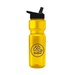 Champion - 28 oz. Transparent Bottle with Flip Straw lid