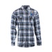 Burnside Men's Plaid Flannel Shirt - Embroidery