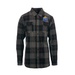 Burnside Men's Plaid Flannel Shirt - Embroidery
