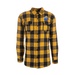Burnside Men's Plaid Flannel Shirt - Embroidery