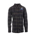 Burnside Men's Plaid Flannel Shirt - Embroidery
