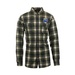 Burnside Men's Plaid Flannel Shirt - Embroidery