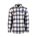 Burnside Men's Plaid Flannel Shirt - Embroidery