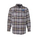 Burnside Men's Plaid Flannel Shirt - Embroidery