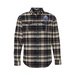 Burnside Men's Plaid Flannel Shirt - Embroidery