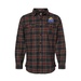 Burnside Men's Plaid Flannel Shirt - Embroidery