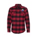 Burnside Men's Plaid Flannel Shirt - Embroidery