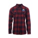 Burnside Men's Plaid Flannel Shirt - Embroidery