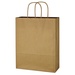 Kraft Paper Brown Shopping Bag - 10" W x 13" H