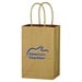 Kraft Paper Brown Shopping Bag - 5-1/4" x 8-1/4"