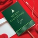 Classic Merry Christmas To You Greeting Card
