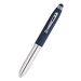 Crowne Triple Function Soft Touch Pen with Light & Stylus