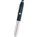 Crowne Triple Function Soft Touch Pen with Light & Stylus - Full Color