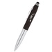 Crowne Triple Function Soft Touch Pen with Light & Stylus