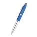 Crowne Triple Function Soft Touch Pen with Light & Stylus - Full Color