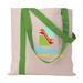 Striped Economy Tote - Full Color Imprint