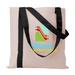 Striped Economy Tote - Full Color Imprint