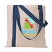 Striped Economy Tote - Full Color Imprint