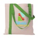 Striped Economy Tote - Full Color Imprint