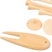 Bamboo Golf Tee Set with Recycled Pouch