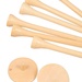 Bamboo Golf Tee Set with Recycled Pouch