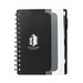 5 x 7 Recycled Dual Pocket Spiral Notebook with Pen