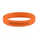 Customized Single Color Silicone Bracelet