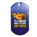 Metal Dog Tag with 23.5&quot; Chain - Full Color Imprint