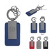 Leatherette Carabiner Clip Key Tag
