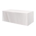 Fitted Poly/Cotton 4-sided Table Cover - Fits 8' Standard Table
