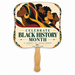 Black History Month Celebration Custom Hand Fan