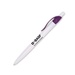 Nico White Barrel Pen