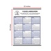 Span-A-Year Calendar (White and Blue)