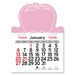 Adhesive Peel-N-Stick Apple Shape 2026 Calendars