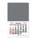 Adhesive Peel-N-Stick Square 2026 Promotional Calendars