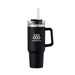 40 oz. Alexandria Vacuum Insulated Travel Mug with Straw - Screen Print