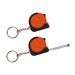 Mini Grip Tape Measure Key Chain 3.25'