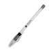 Frosted Clear Ergo Stick Pen