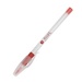 Frosted Clear Ergo Stick Pen