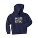 Jerzees Youth NuBlend Pullover Hooded Sweatshirt - Screen Print