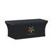 6-ft. Stretch Table Cover Front Print Only (with Stock Fabric Color)