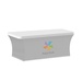 6-ft. Stretch Table Cover Front Print Only (with Stock Fabric Color)