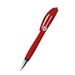 Halcyon Rubberized Click Pen - Full Color Imprint