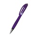 Halcyon Rubberized Click Pen - Full Color Imprint