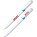 Pivo White Promotional Pen with Color Ring