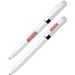 Pivo White Promotional Pen with Color Ring