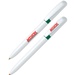 Pivo White Promotional Pen with Color Ring