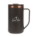 Perka® Guji 15 oz. Recycled Steel and Coffee Grounds Mug