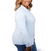 TATRA Eco Long Sleeve Knit Button Up Shirt Women's - Embroidered